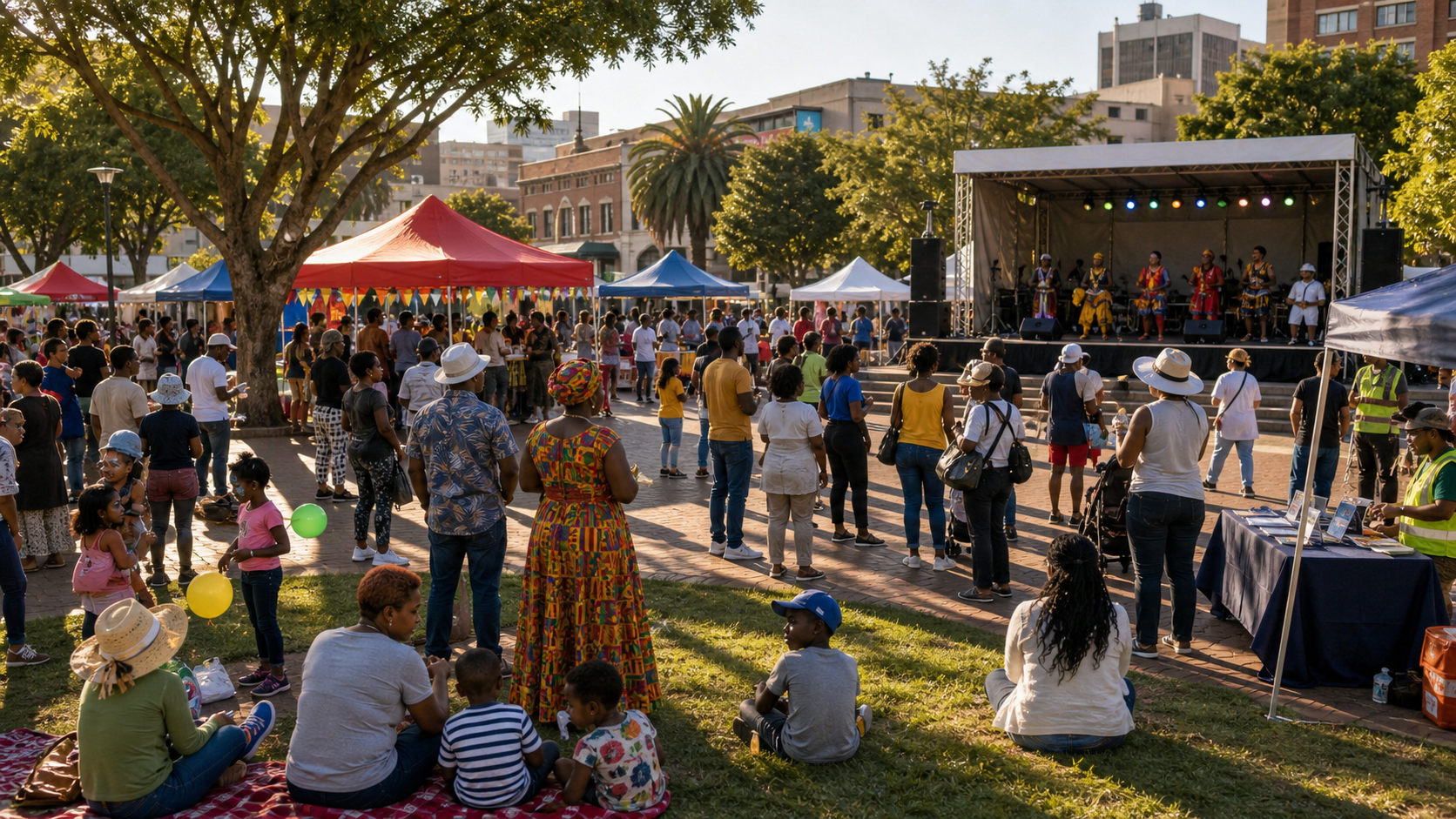 Public events bring communities back into shared spaces