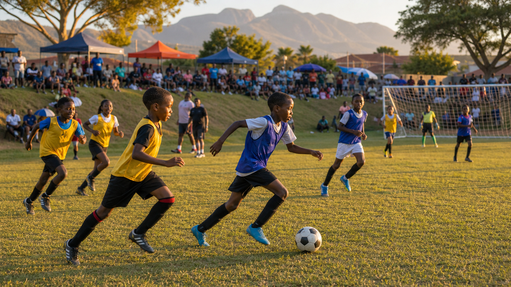 Community sport builds confidence, discipline and local pride